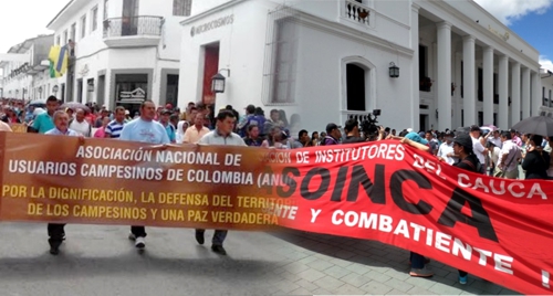 Campesinos y profesores anunciaron paro en el Cauca