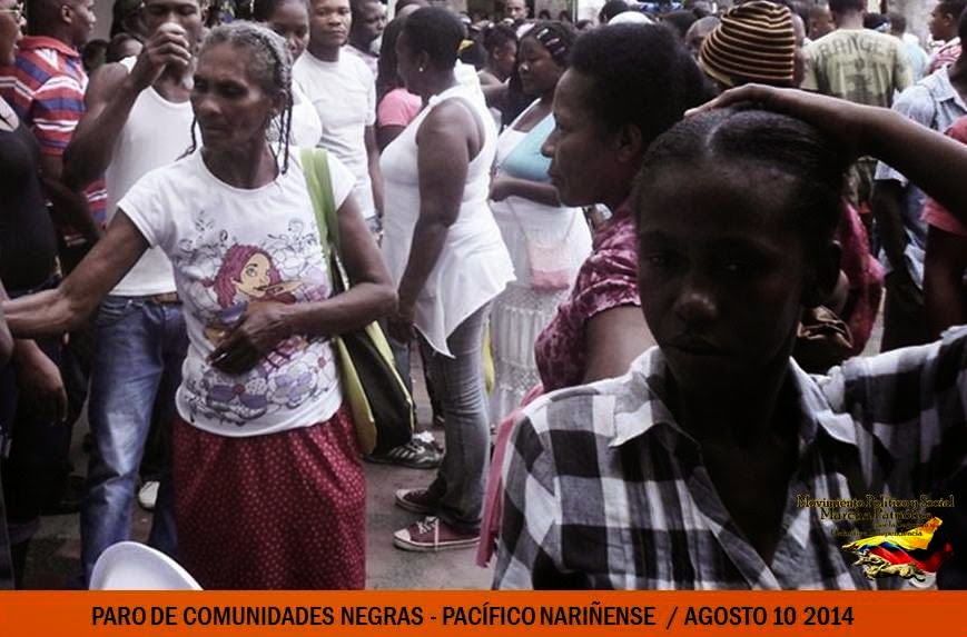 Al Paro de las comunidades negras del Pacífico nariñense