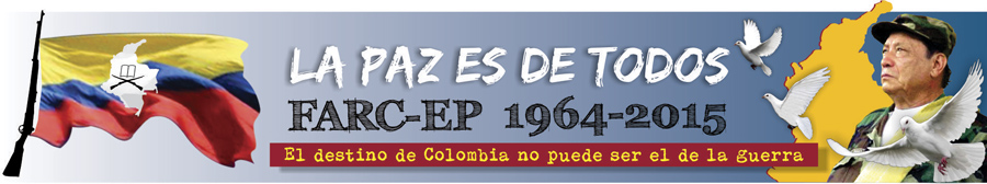 Cabezote escudo delegacion paz farc ep