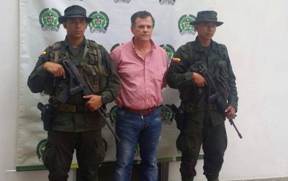 Captura Alvaro Mesa Despojo Urabá Foto Policía