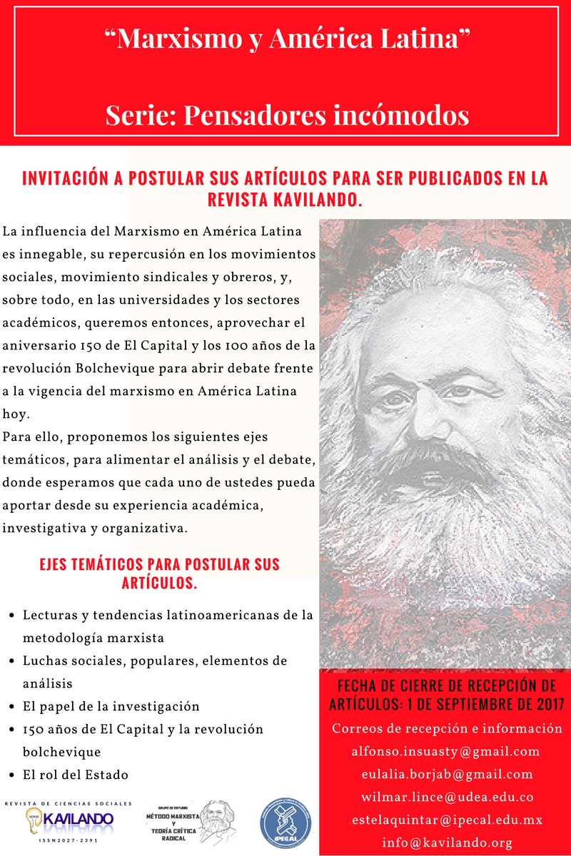 Convocatoria Marxismo