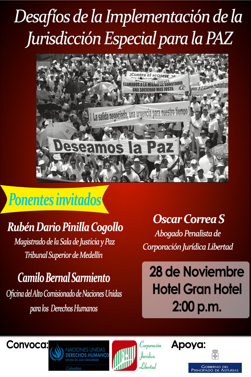 EVENTO JEP 28 NOV 2016