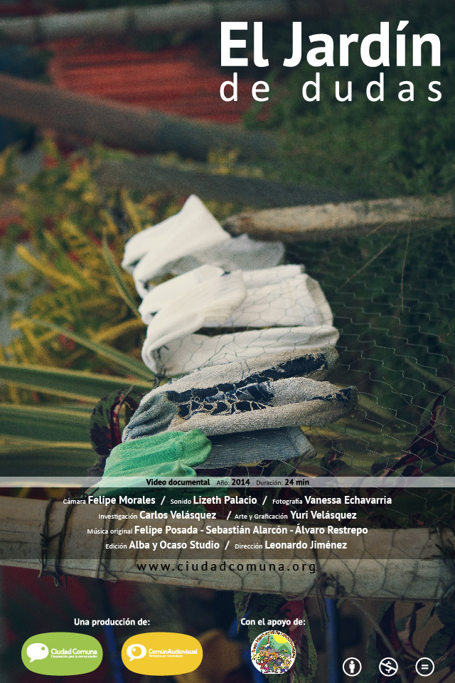 El jardín de dudas afiche 1