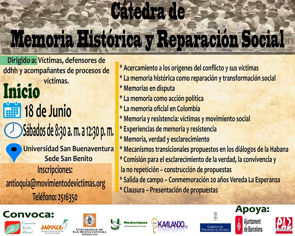 Flyer catedra de la memoria para web