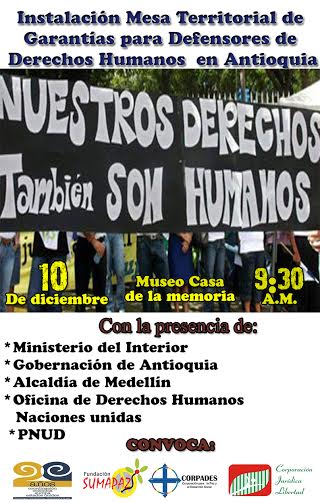 Mesa Territorial de Derechos Humanos