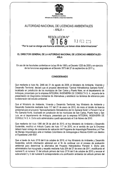 RES SAN CARLOS PORVENIR