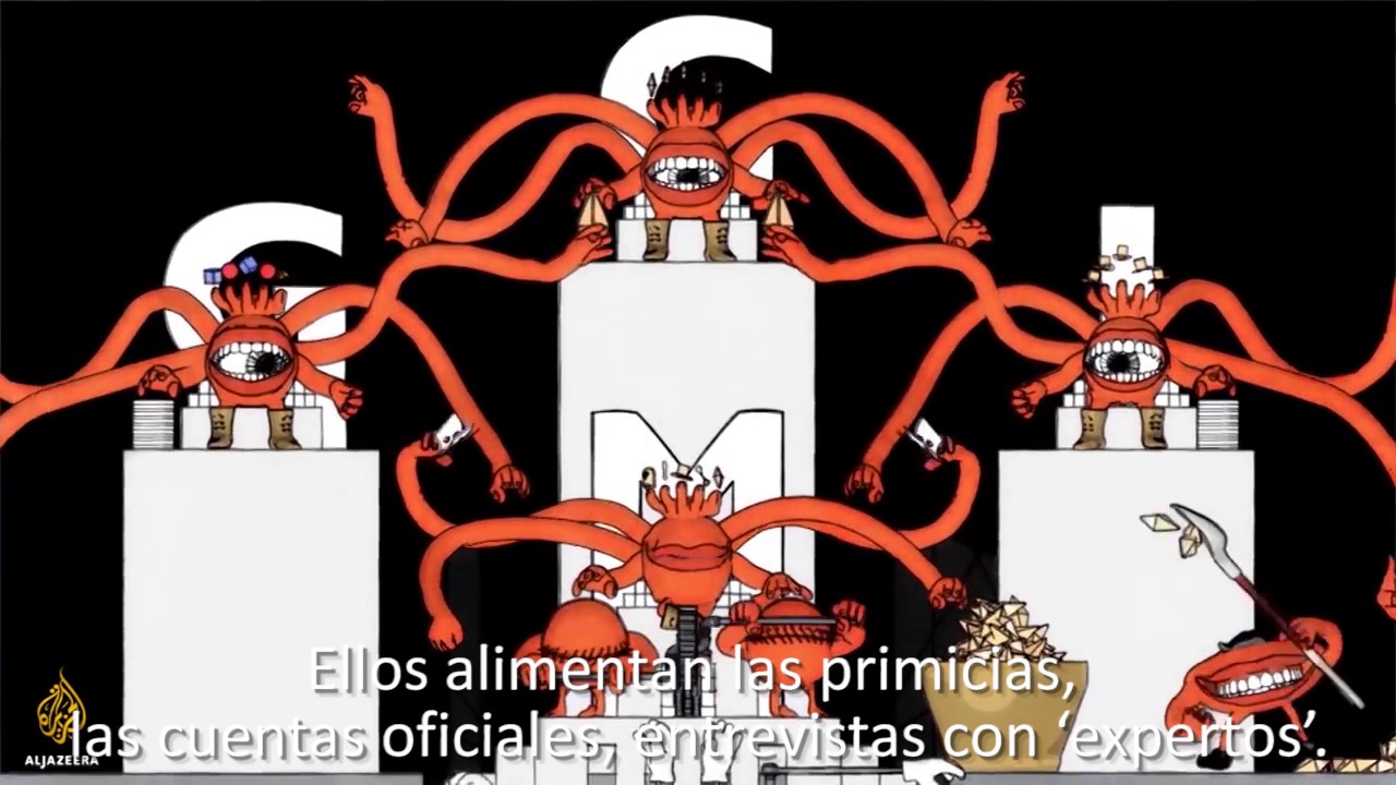 fabricantes de masas que repiten mentiras