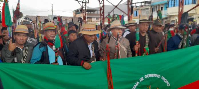 minga nacional en caldono hora cero