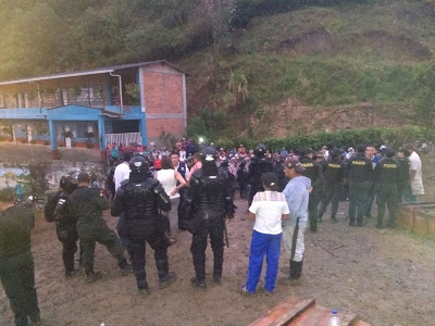 Desalojo a las 6pm