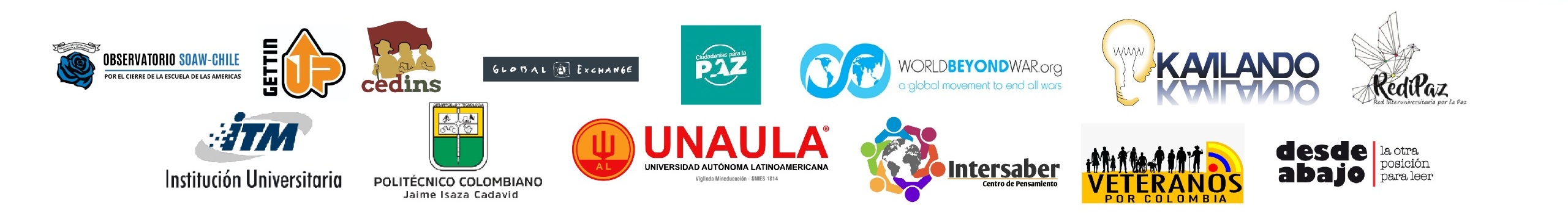 org convocantes militarizacion