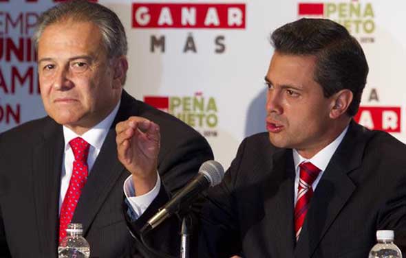 oscar naranjo y peña nieto