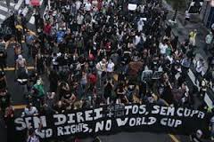 protestas contra copa mundial brasil